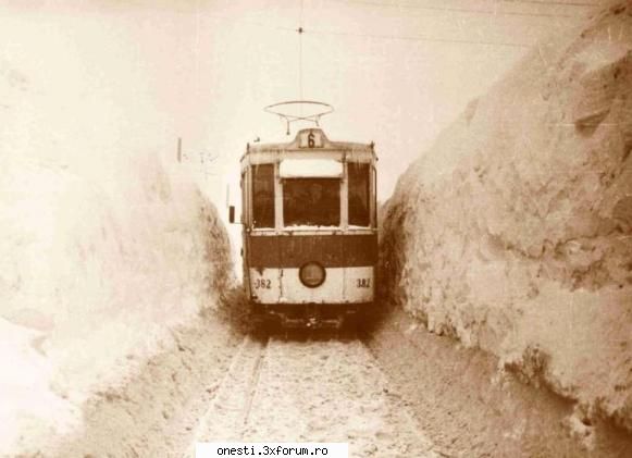 ... iarna bucuresti 1955