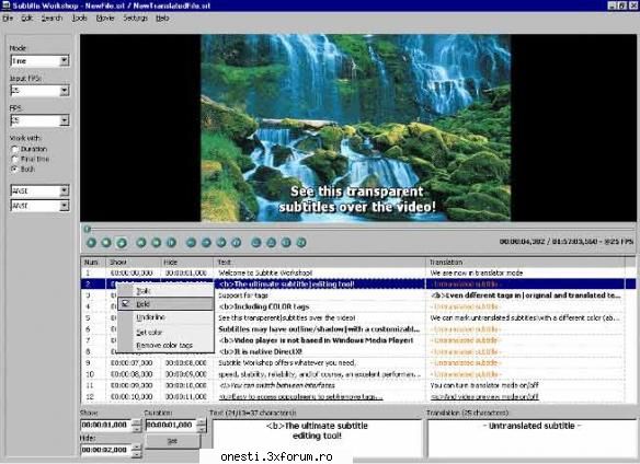 download 2


se foloseste la sw incarci , incarci si filmul .vezi care e decalajul si dupa aia daca