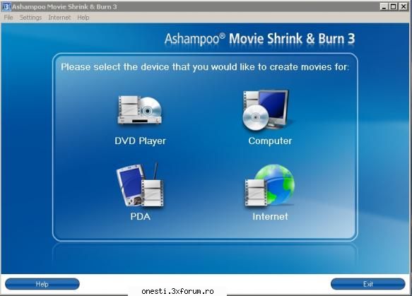 ashampoo movie shrink & burn 3 resizes and converts your digital movies and video clips to other